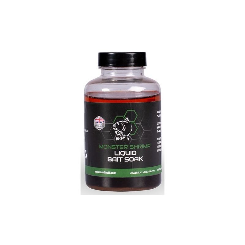 ZALEWA NASH MONSTER SHRIMP LIQUID BAIT SOAK 250ml ZALEWA NASH MONSTER SHRIMP LIQUID BAIT SOAK 250ml