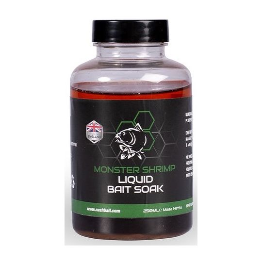 ZALEWA NASH MONSTER SHRIMP LIQUID BAIT SOAK 250ml ZALEWA NASH MONSTER SHRIMP LIQUID BAIT SOAK 250ml
