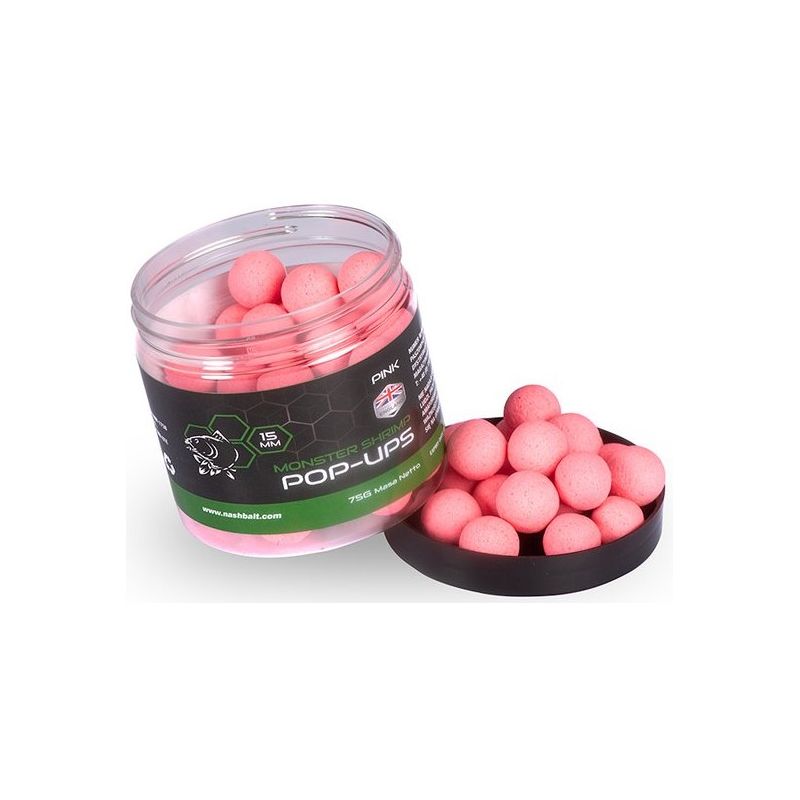 KULKI NASH MONSTER SHRIMP POP UP 20mm 75g PINK