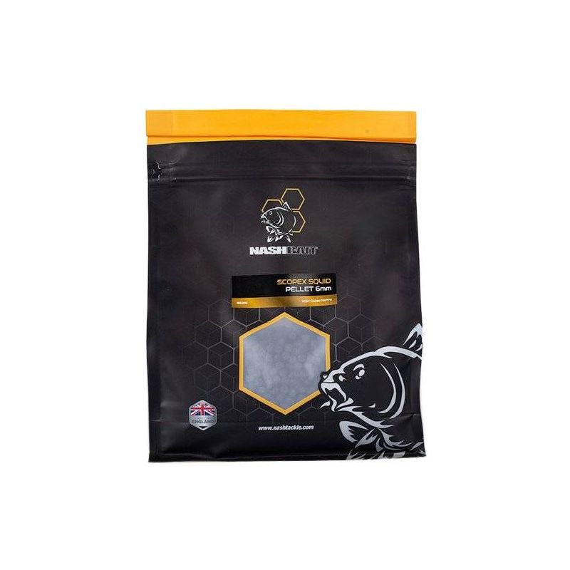 PELLET NASH SCOPEX SQUID PELLET 6mm 5kg PELLET NASH SCOPEX SQUID PELLET 6mm 5kg