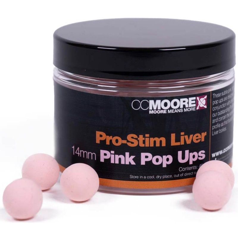 KULKI CC MOORE PRO-STIM LIVER PINK POP UP 14mm KULKI CC MOORE PRO-STIM LIVER PINK POP UP 14mm