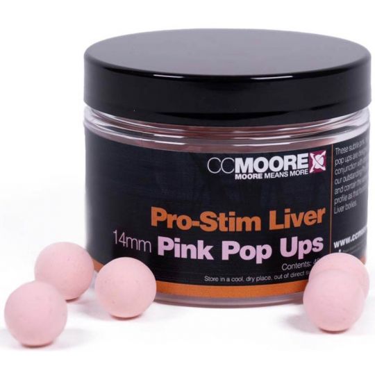KULKI CC MOORE PRO-STIM LIVER PINK POP UP 14mm KULKI CC MOORE PRO-STIM LIVER PINK POP UP 14mm