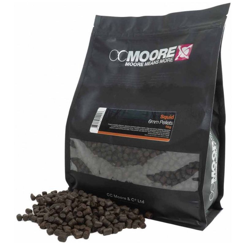 PELLET CC MOORE SQUID PELLETS 6mm 1kg