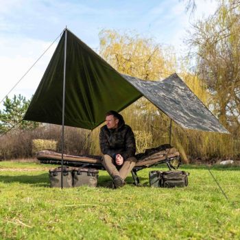 PŁACHTA BIWAKOWA NASH BANK LIFE MULTI TARP CAMO 