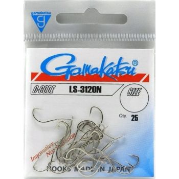 HACZYKI GAMAKATSU LS-3120N HOOKS NICKEL  10