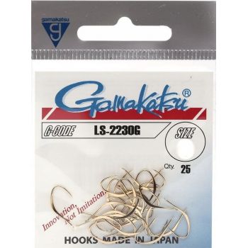 HACZYKI GAMAKATSU LS-2230G HOOKS GOLD  10