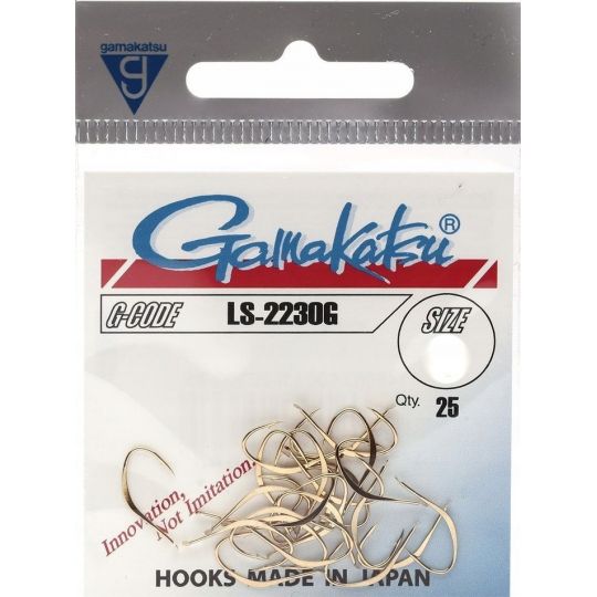 HACZYKI GAMAKATSU LS-2230G HOOKS GOLD 10 HACZYKI GAMAKATSU LS-2230G HOOKS GOLD 10