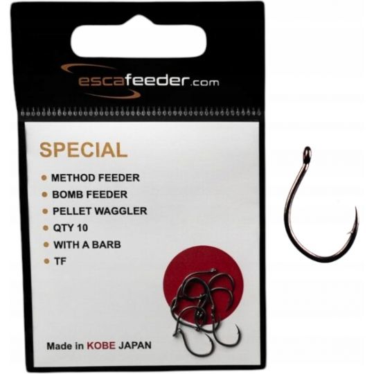 HACZYKI ESCA FEEDER SPECIAL ROZM 12 Z ZADZIOREM HACZYKI ESCA FEEDER SPECIAL ROZM 12 Z ZADZIOREM