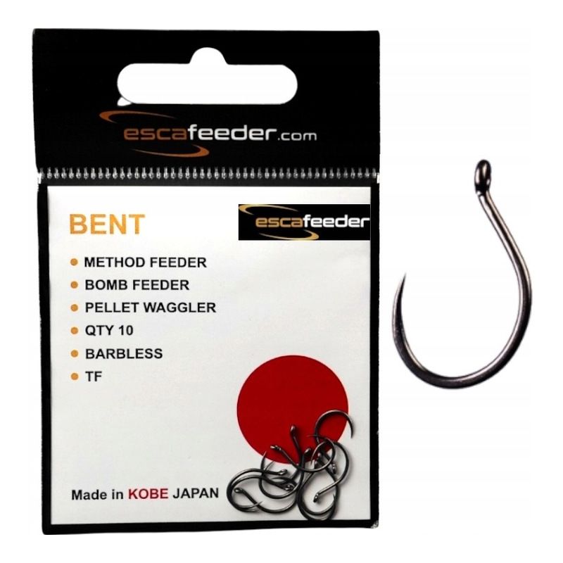 HACZYKI ESCA FEEDER BENT ROZM 10 BEZZADZIOROWE 