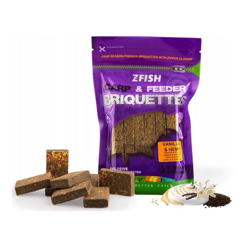 BRYKIET ZANĘTOWY ZFISH ZANĘTA 220g WANILIA KONOPIE BRYKIET ZANĘTOWY ZFISH ZANĘTA 220g WANILIA KONOPIE