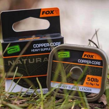 LEADCORE FOX DGES NATURALS COPPER COR 50lb 7m 
