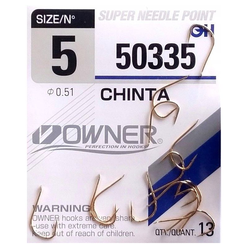 HACZYKI OWNER CHINTA 50335 ROZMIAR 10 ZŁOTE HACZYKI OWNER CHINTA 50335 ROZMIAR 10 ZŁOTE