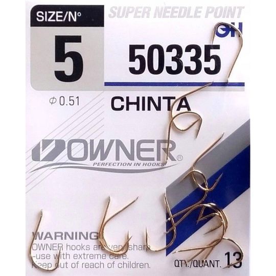 HACZYKI OWNER CHINTA 50335 ROZMIAR 10 ZŁOTE HACZYKI OWNER CHINTA 50335 ROZMIAR 10 ZŁOTE