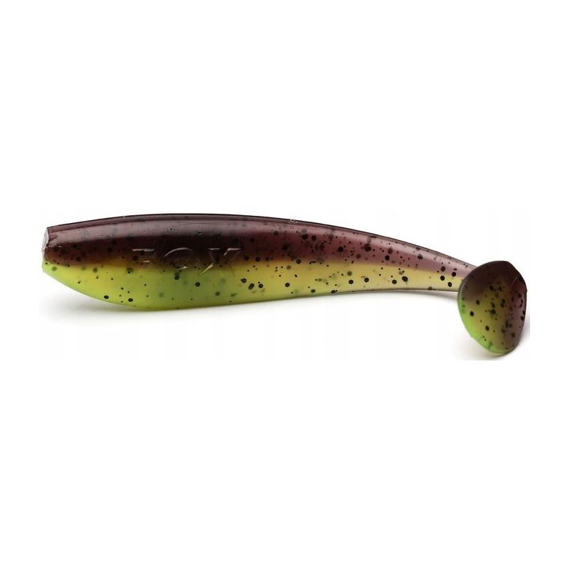 GUMA FOX RAGE PRO ZANDER 18cm UV GREEN PUMPKIN