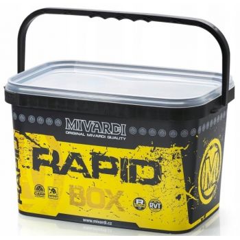 WIADERKO WĘDKARSKIE MIVARDI RAPID BOX 11L Z POKRYW