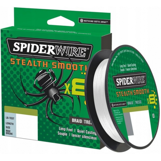 PLECIONKA SPIDERWIRE STEALTH SMOOTH X8 0.15mm 150m PLECIONKA SPIDERWIRE STEALTH SMOOTH X8 0.15mm 150m