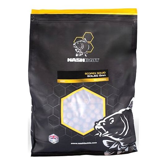 KULKI NASH SCOPEX SQUID BOILIES 24mm 1kg KULKI NASH SCOPEX SQUID BOILIES 24mm 1kg