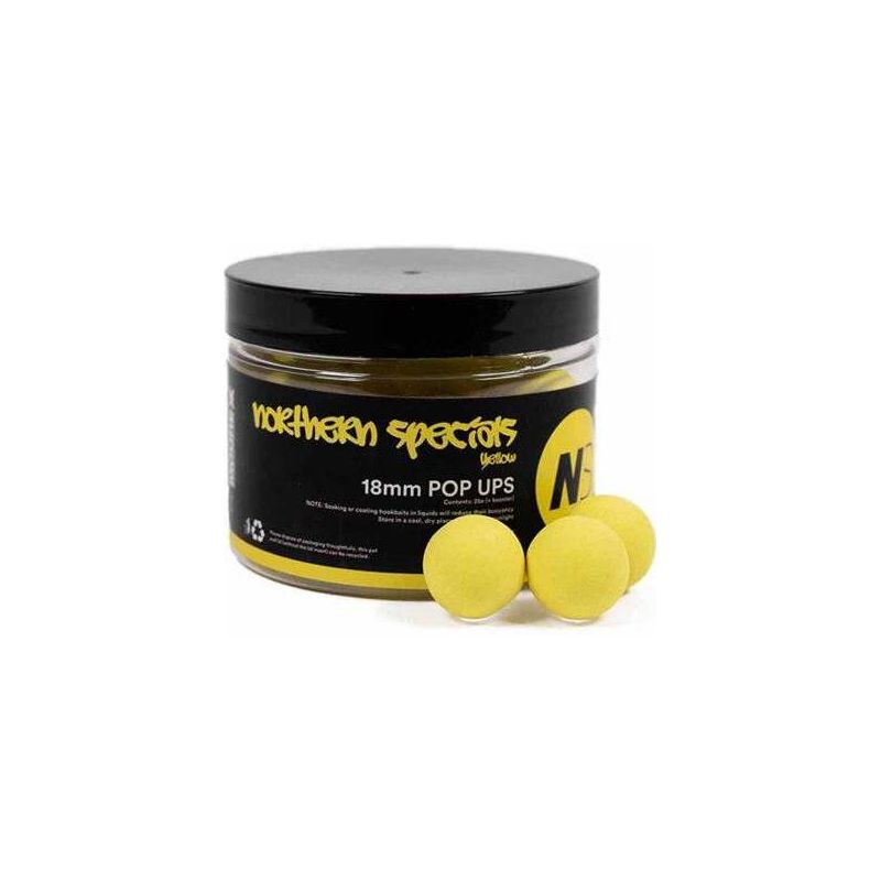 KULKI CC MOORE NS1 POP UPS YELLOW 18mm KULKI CC MOORE NS1 POP UPS YELLOW 18mm