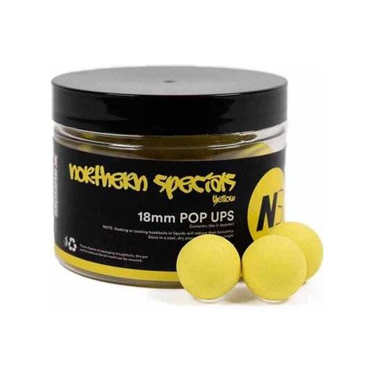 KULKI CC MOORE NS1 POP UPS YELLOW 18mm KULKI CC MOORE NS1 POP UPS YELLOW 18mm