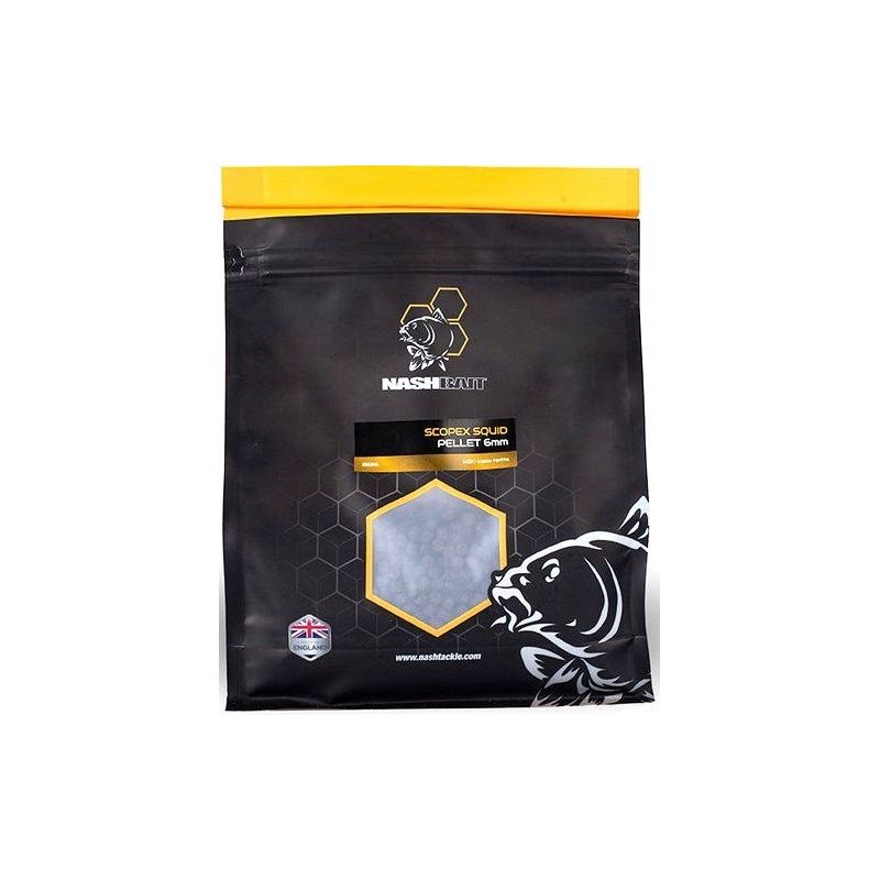PELLET NASH SCOPEX SQUID PELLET 6mm 1kg PELLET NASH SCOPEX SQUID PELLET 6mm 1kg