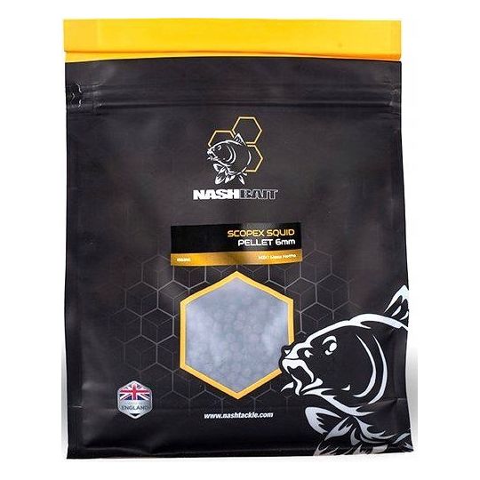 PELLET NASH SCOPEX SQUID PELLET 6mm 1kg PELLET NASH SCOPEX SQUID PELLET 6mm 1kg