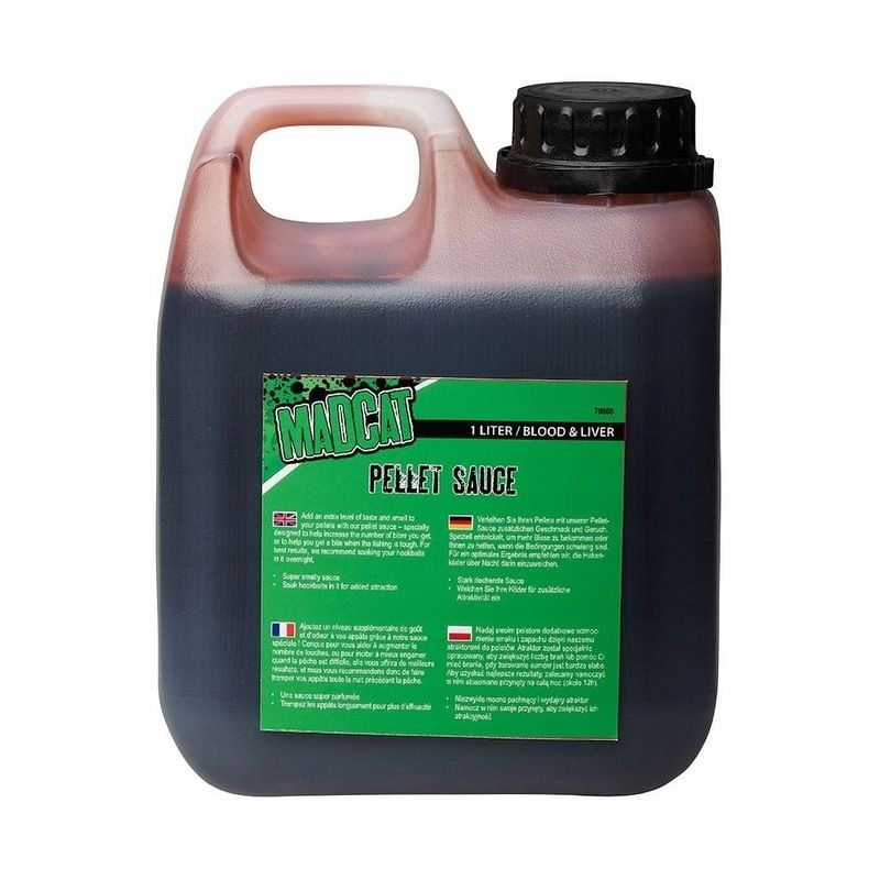 ZALEWA MADCAT PELLET SAUCE 1L KREW WĄTROBA ZALEWA MADCAT PELLET SAUCE 1L KREW WĄTROBA
