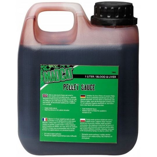 ZALEWA MADCAT PELLET SAUCE 1L KREW WĄTROBA ZALEWA MADCAT PELLET SAUCE 1L KREW WĄTROBA