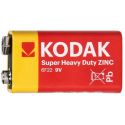 BATERIA KODAK ZINC SUPER HEAVY DUTY 9V R9 1szt 