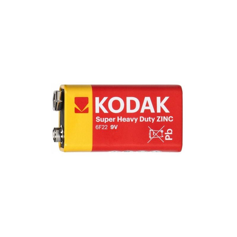 BATERIA KODAK ZINC SUPER HEAVY DUTY 9V R9 1szt 
