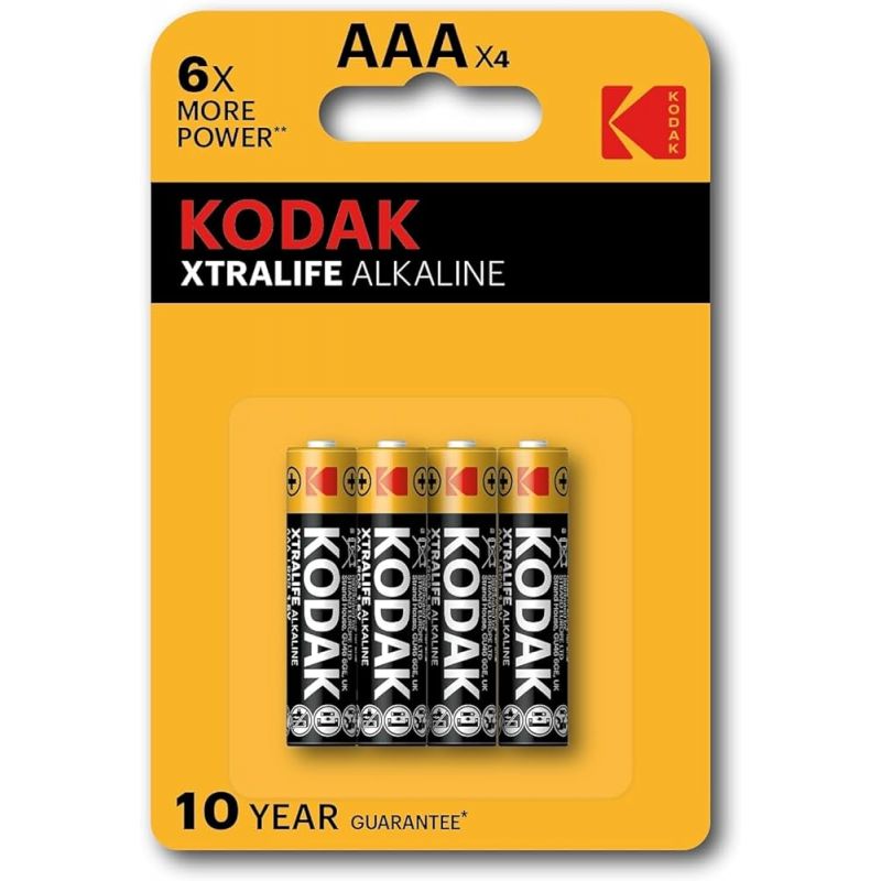 BATERIE KODAK ALKALICZNE XTRALIFE R3 1.5V 4szt