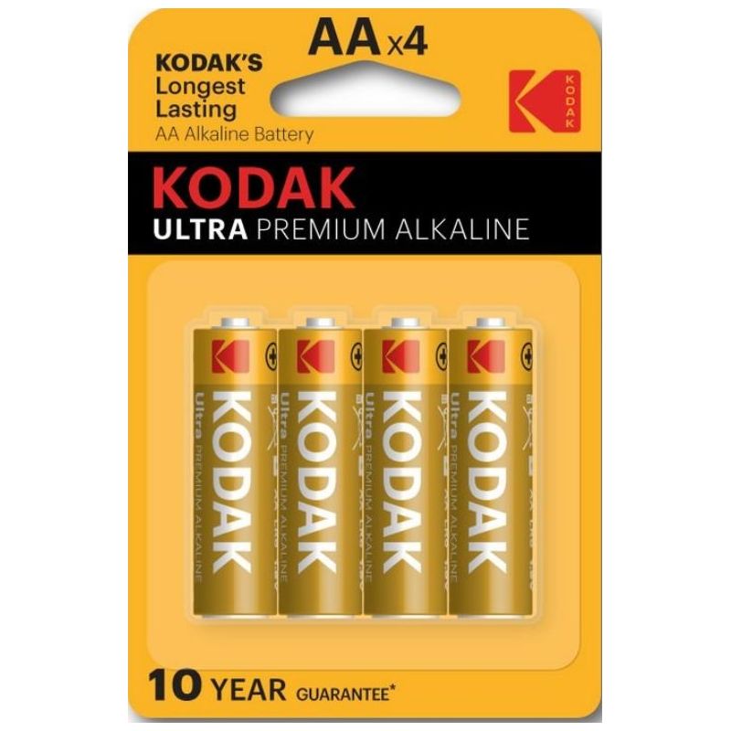 BATERIE KODAK ALKALICZNE ULTRA AAA R6 1.5V 4szt