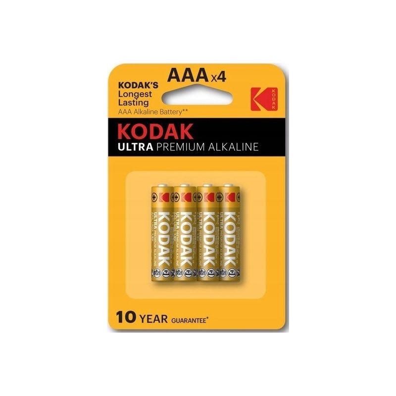BATERIE KODAK ALKALICZNE ULTRA AAA R3 1.5V 4szt