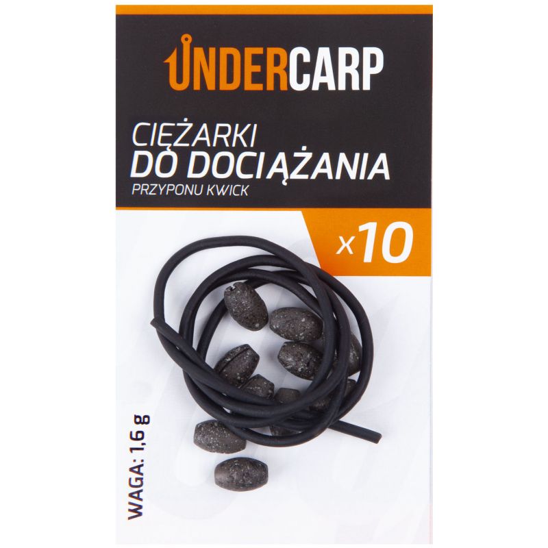 CIĘŻARKI UNDERCARP DO DOCIĄŻENIA KWICK 1,6g CIĘŻARKI UNDERCARP DO DOCIĄŻENIA KWICK 1,6g
