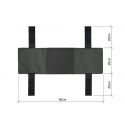PODUSZKA DELPHIN NA PONTON COMFOSIT 65x20cm