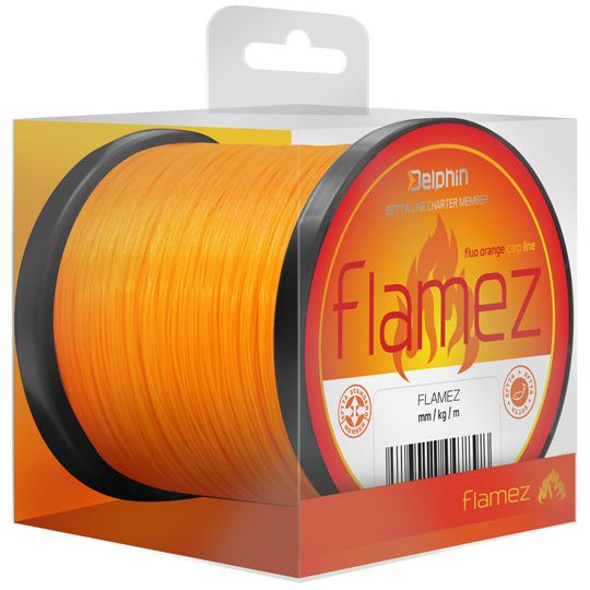 ŻYŁKA DELPHIN FLAMEZ ORANGE 0,35mm 1100m ŻYŁKA DELPHIN FLAMEZ ORANGE 0,35mm 1100m