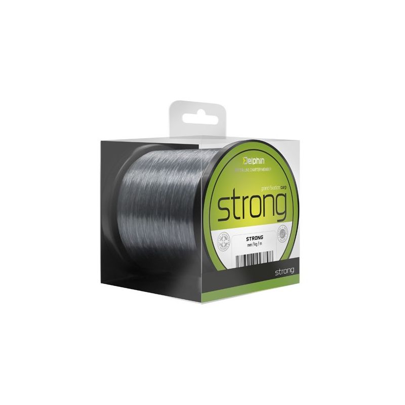 ŻYŁKA DELPHIN STRONG CARP 0,30mm 600m SZARA ŻYŁKA DELPHIN STRONG CARP 0,30mm 600m SZARA