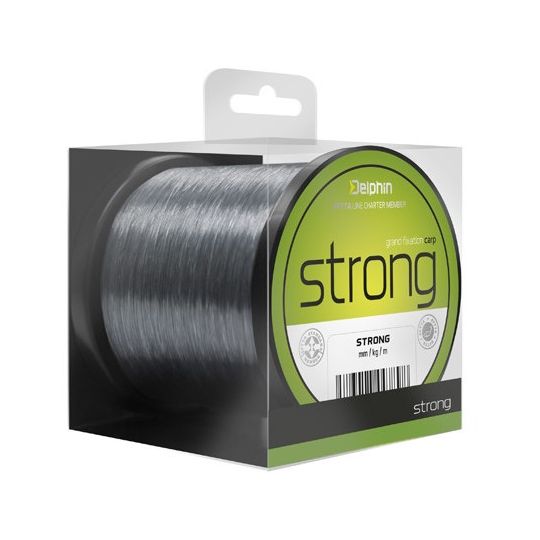 ŻYŁKA DELPHIN STRONG CARP 0,30mm 600m SZARA ŻYŁKA DELPHIN STRONG CARP 0,30mm 600m SZARA