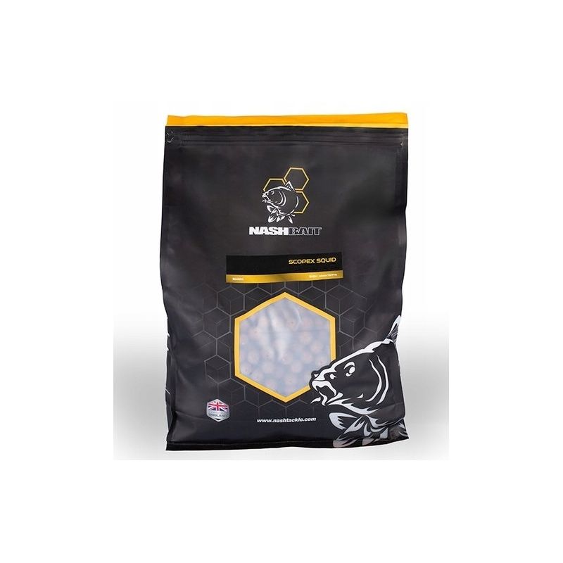 KULKI NASH SCOPEX SQUID BOILIES 15mm 1kg KULKI NASH SCOPEX SQUID BOILIES 15mm 1kg