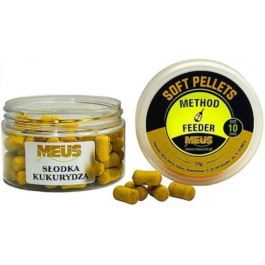 PELLET MEUS SOFT 10mm 70g SŁODKA KUKURYDZA PELLET MEUS SOFT 10mm 70g SŁODKA KUKURYDZA