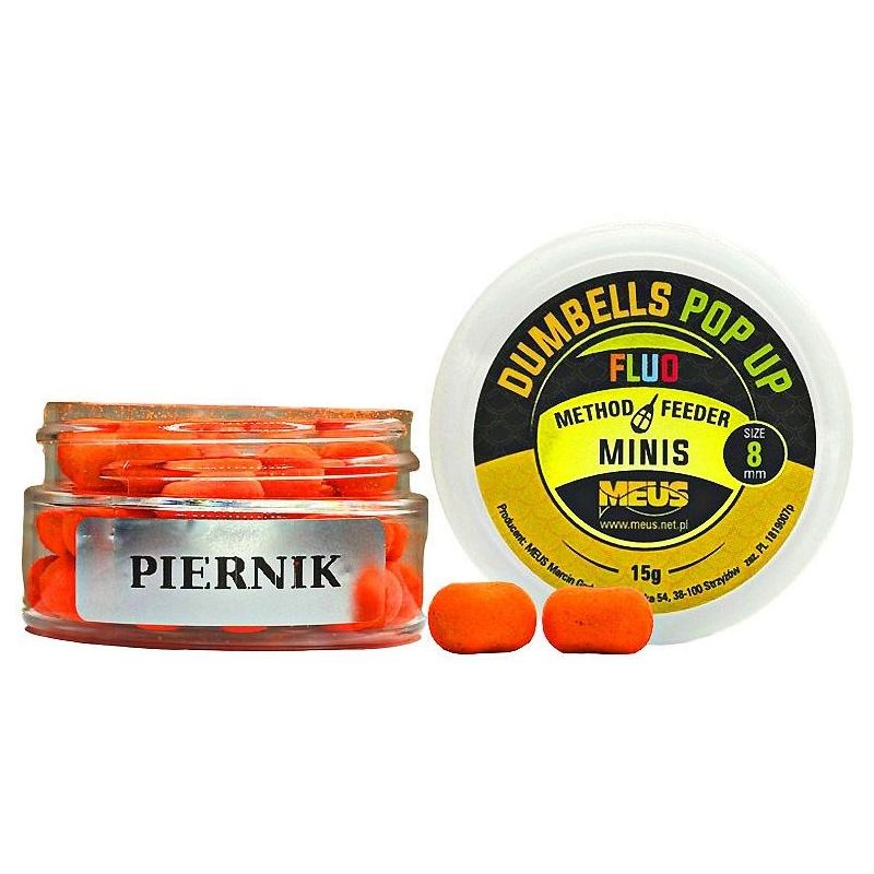 DUMBELLS MEUS FLUO POP UP 8mm MINIS PIERNIK DUMBELLS MEUS FLUO POP UP 8mm MINIS PIERNIK