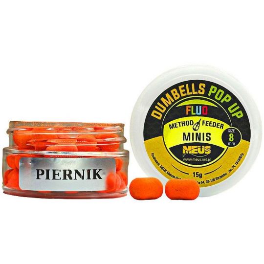DUMBELLS MEUS FLUO POP UP 8mm MINIS PIERNIK DUMBELLS MEUS FLUO POP UP 8mm MINIS PIERNIK