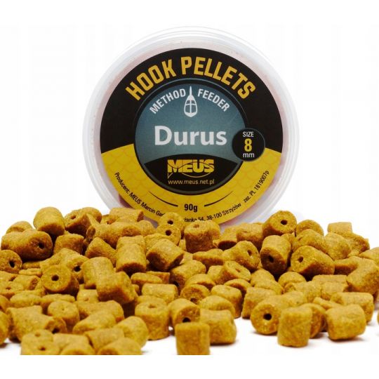 PELLET MEUS DURUS 12mm NA WŁOS 90g WANILIA Z DZIUR PELLET MEUS DURUS 12mm NA WŁOS 90g WANILIA Z DZIUR