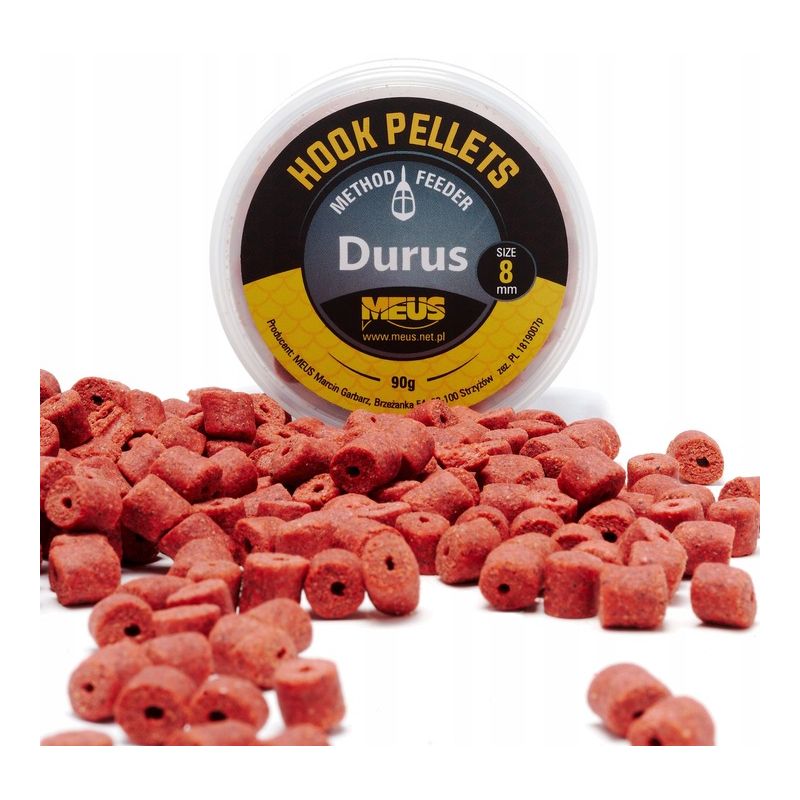 PELLET MEUS DURUS 12mm NA WŁOS 90g MIÓD MALINA 