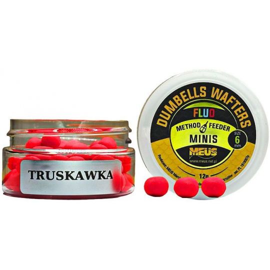 DUMBELLS MEUS WAFTERS FLUO 6mm MINIS TRUSKAWKA DUMBELLS MEUS WAFTERS FLUO 6mm MINIS TRUSKAWKA