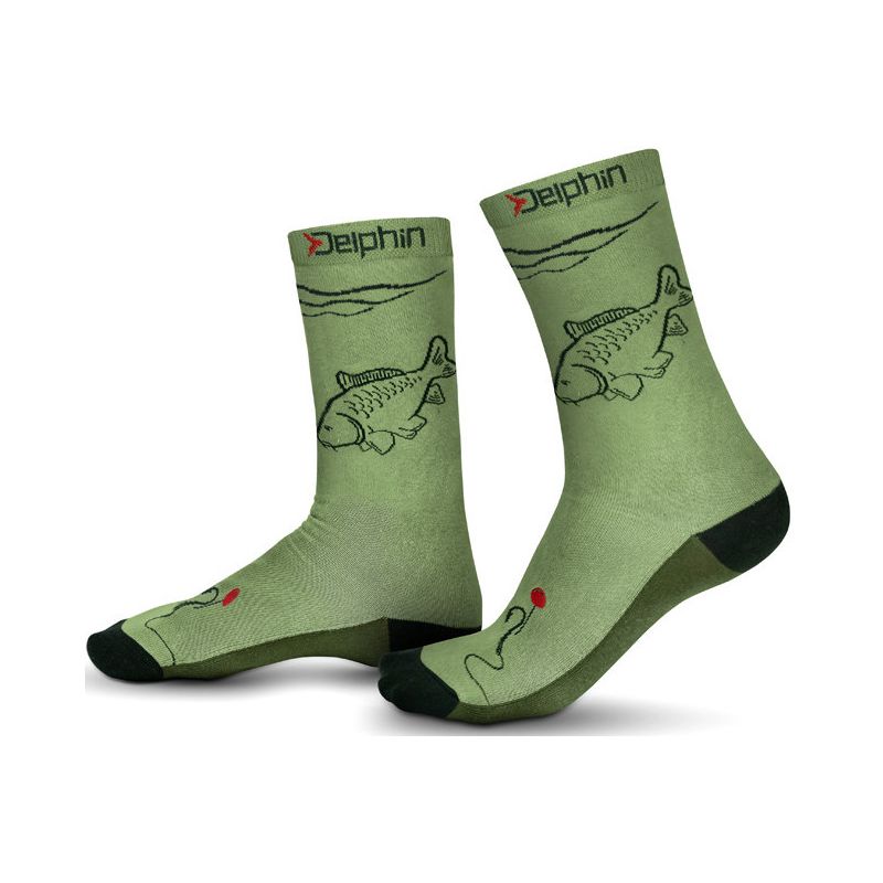 SKARPETY DELPHIN CARP ROZ. 41-46 WĘDKARSKIE 
