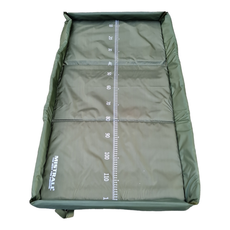 MATA MISTRALL Z BOKAMI MIARKA 120x55cm KARPIOWA
