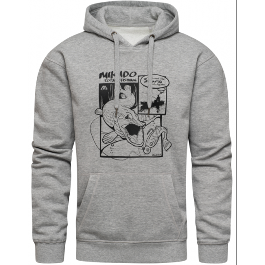 BLUZA MIKADO SICARIO Z KAPTUREM ROZM M SZARA BLUZA MIKADO SICARIO Z KAPTUREM ROZM M SZARA