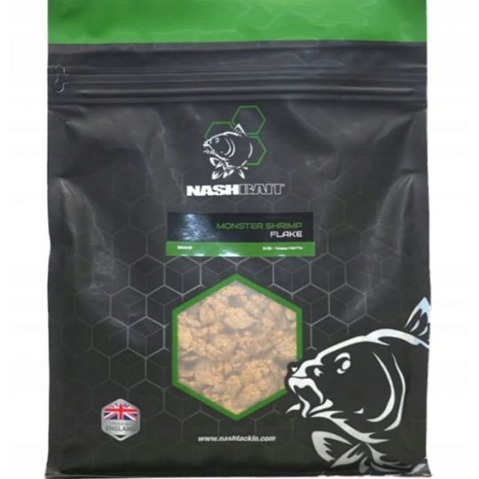 ZMIELONE DROBNO KULKI NASH MONSTER SHRIMP FLAKE 1k ZMIELONE DROBNO KULKI NASH MONSTER SHRIMP FLAKE 1k
