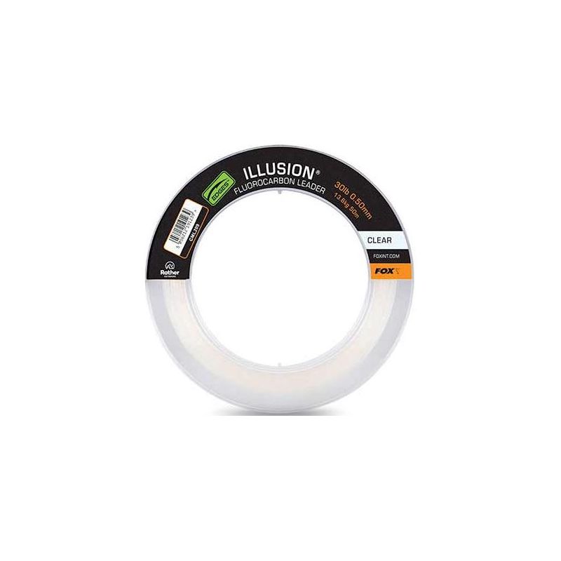 LEADER Z FLUOROCARBONU FOX ILLUSION 0.50mm 50m CLE