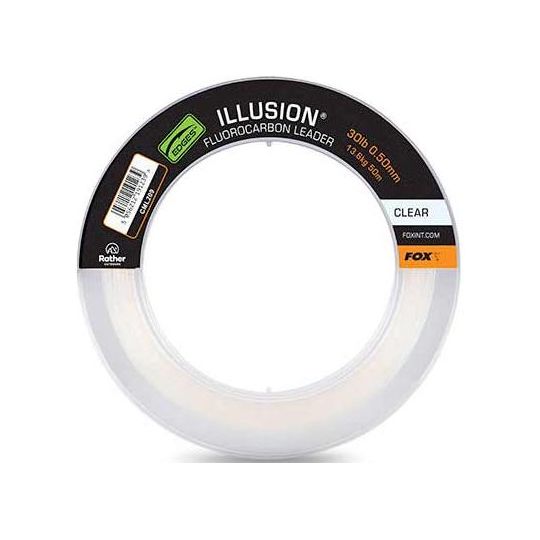 LEADER Z FLUOROCARBONU FOX ILLUSION 0.50mm 50m CLE